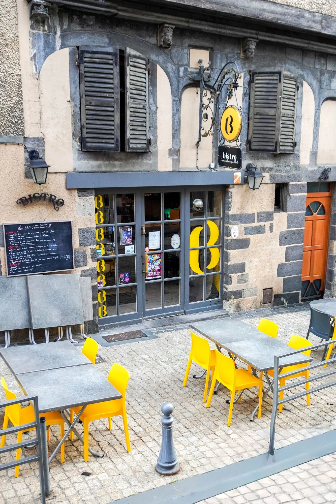 Photo de la terrasse du restaurant